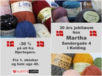 garn martha kolding strik strikkepinde opskrifter